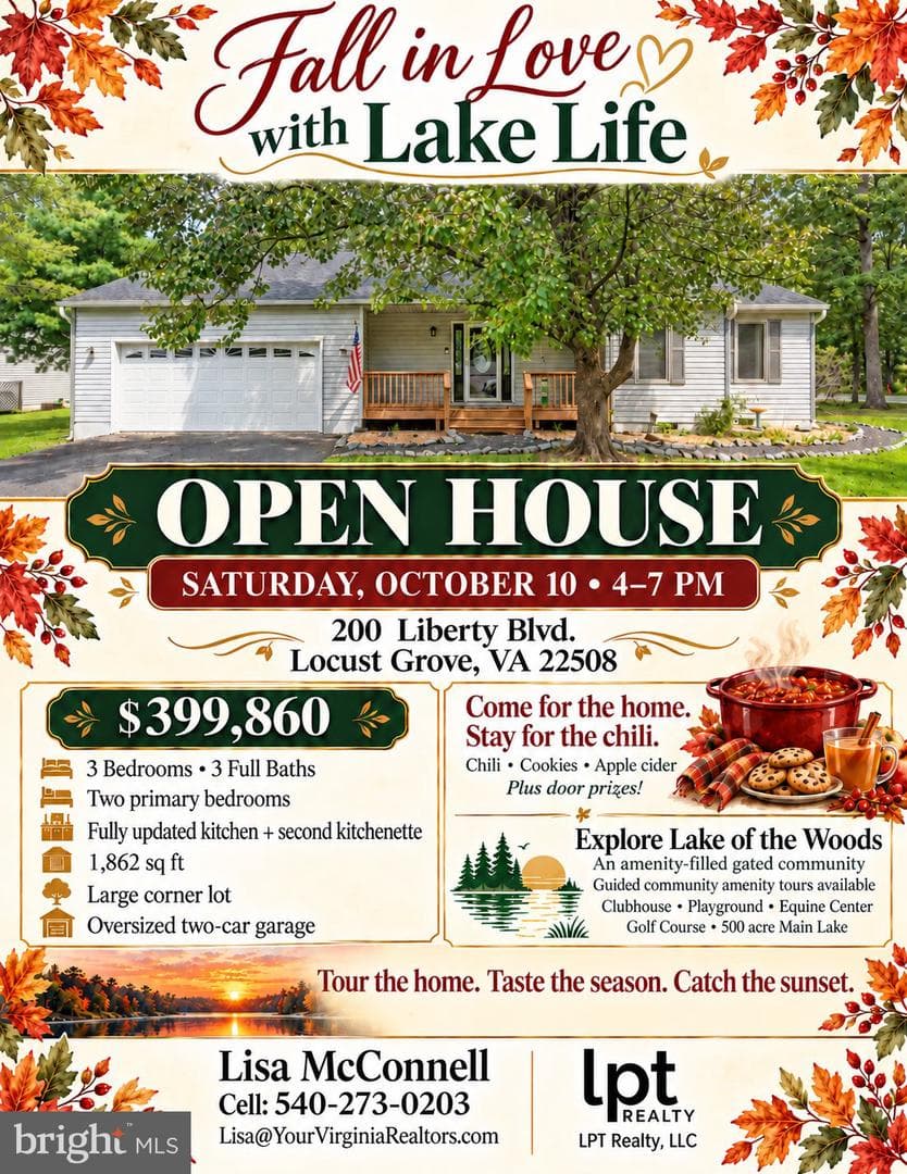 200 LIBERTY BLVD,LOCUST GROVE,VA,22508,ORANGE
